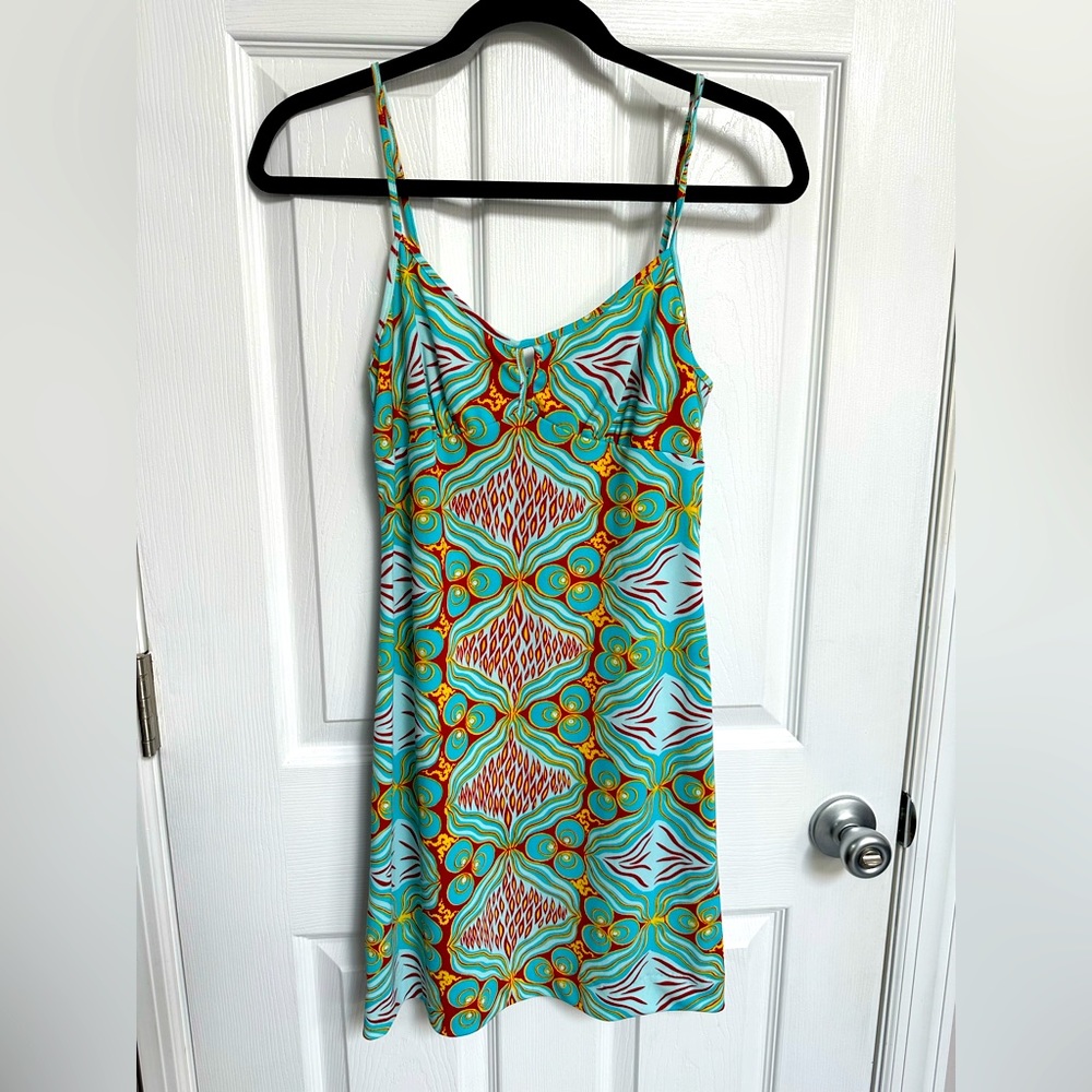 Fun BCBG MAXAZRIA spaghetti strap mini dress